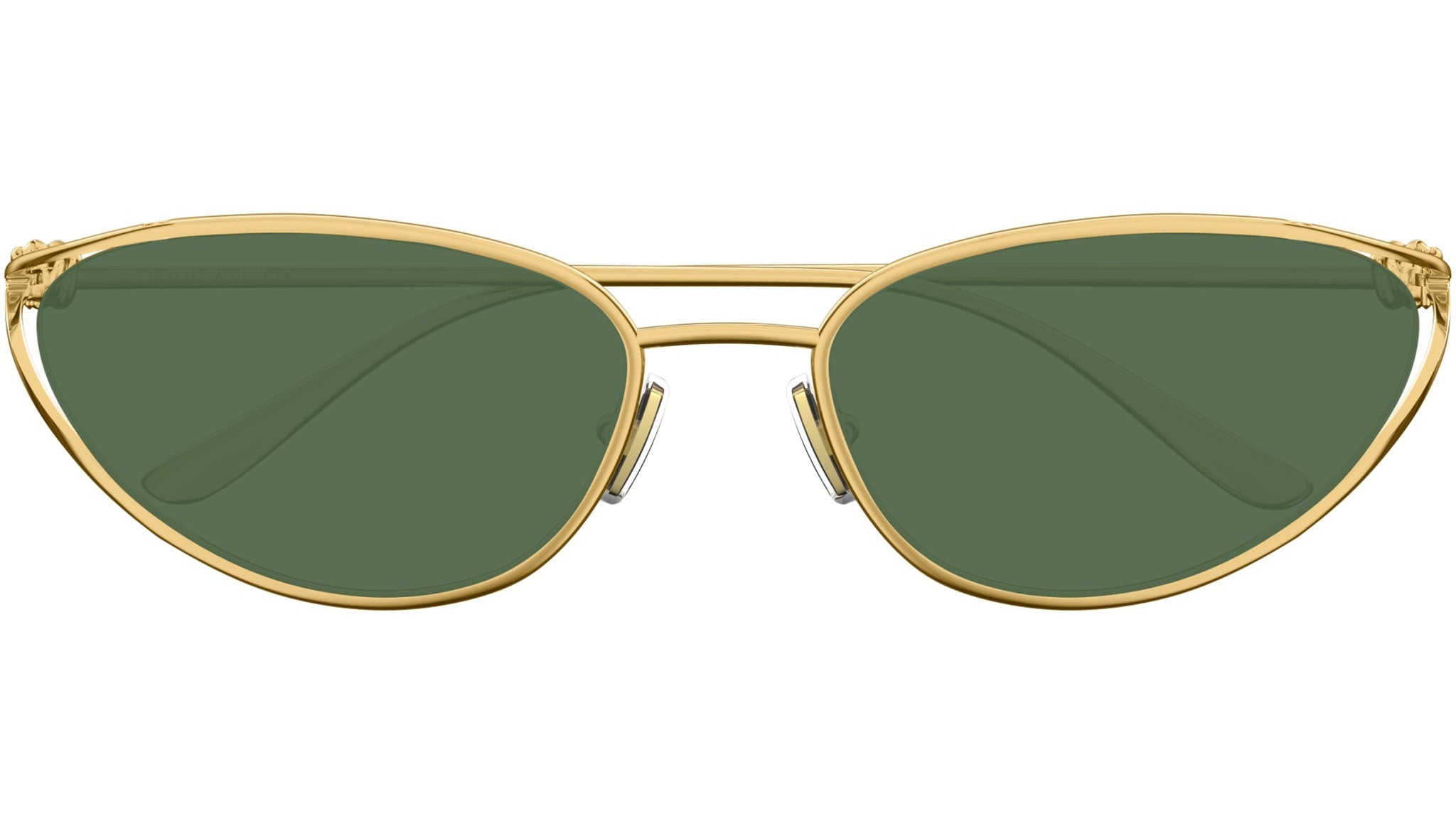 Bottega Veneta BV1330S 004 altın kat-eye güneş gözlüğü